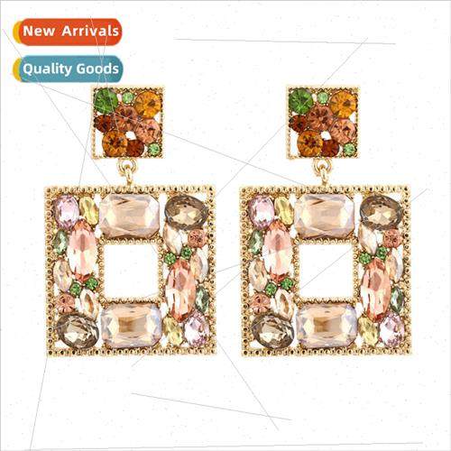 fashion dazzle colorful diamonds wh a hundred earrings perso