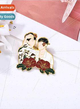 Anime film   BKPP Fusang flower alloy badge men women univer