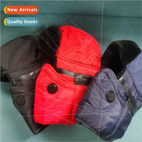 Dual-purpose spl hat fall winter warm Thunderbird hat zipper