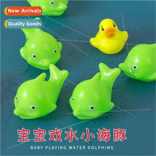 Dolphin pinch call water play small dolphin decompression en