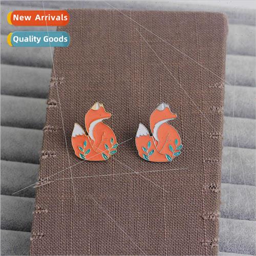 New Clothing Accessories Cartoon Cute Fox Brooch Bag Shirt A