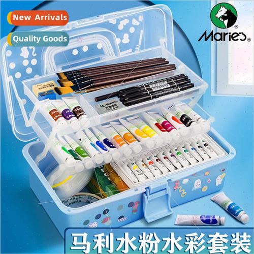 Gouache paints 适用beginners art students 24 colors 12 color