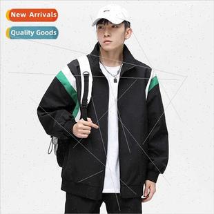 Spring Autumn Jacket Men new new Korean  tide workwear baseb