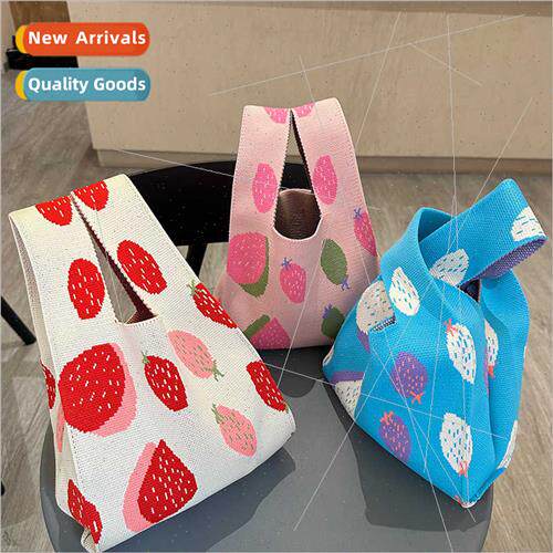 Spring summer Japanese simple cartoon cute wind Tote bag stu