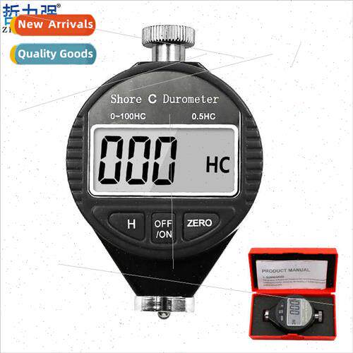 Electronic Digal Shore Hardness Tester Plastic Rubber licone