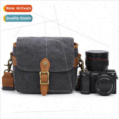 Waterprocanvas micro-single camera bag outdoor leisure digal
