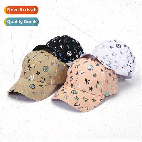 Hat women  casual wild Korean  tide baseball cap letters spr