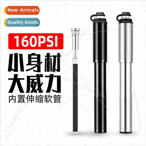 Bicycle pump portable mini high-pressure Presta valve mounta