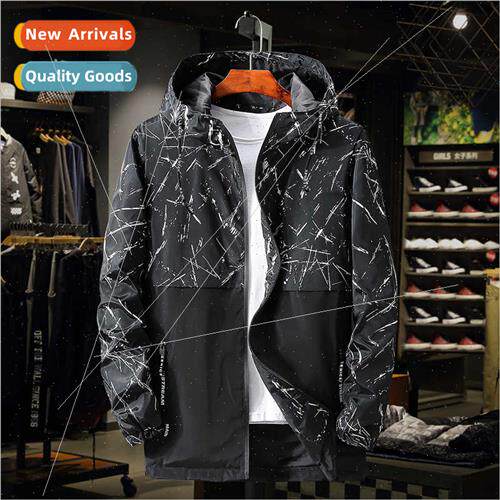 Fat people wear fat plus size men jackets spring autumn fat