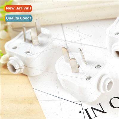 Triple Flat Plugs Three-pole Power Plugs Wiring Plugs Househ