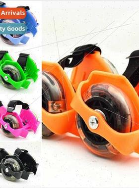 Wind Fire Wheel Rampage Shoes Tri-color PVC ght-up Roller Sk