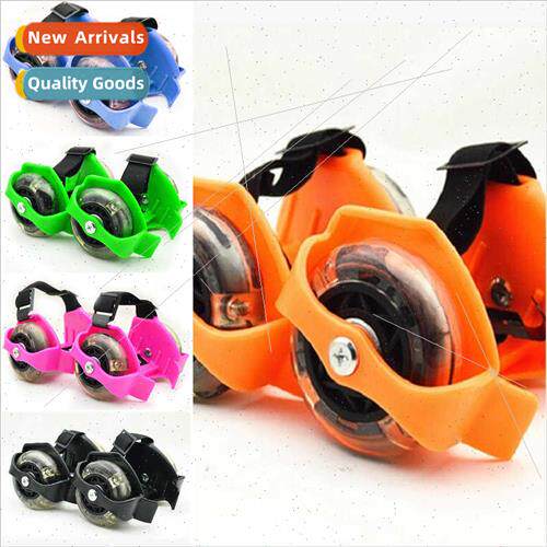 Wind Fire Wheel Rampage Shoes Tri-color PVC ght-up Roller Sk