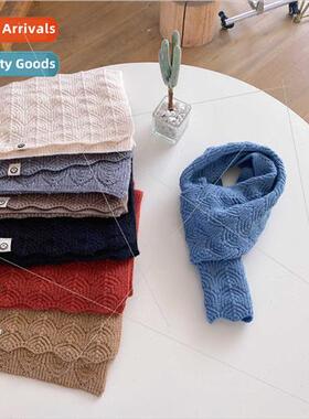 Shawl women take Korea triangle scarf high-end lerary retro