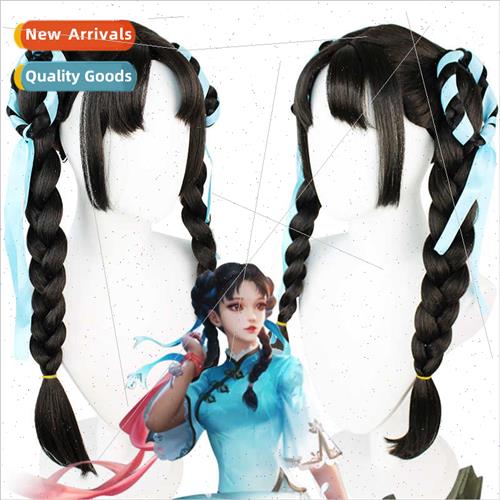 Animation wig Remembering  Poetry angnan Xishi cosplay angna