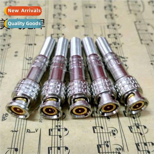 BNC head gold-plated American no-soldering head BNC surveill
