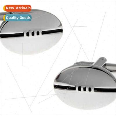 Sports Oval rounded rugby cufflinks French cufflinks Cufflin