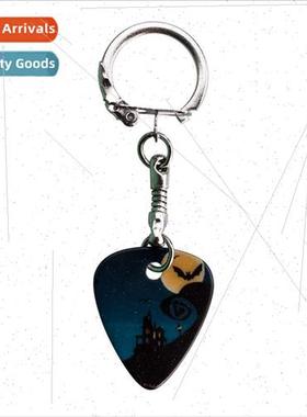 Plectrum Halloween Pattern Celluloid Pendant Guar Plectrum K
