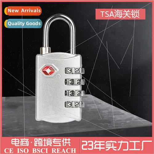 4-dig zinc alloy s combination lock travel clearance combina