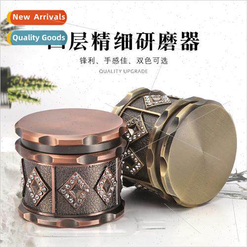 New Zinc Alloy Cigarette Sharpener 4 Layers Column Bucket Oc