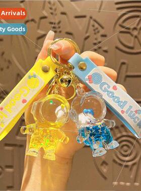 Yucca dog keychain acrylic keychain quicksliquid bag charm c