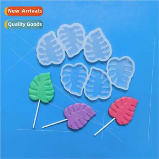 Drop glue epoxy mold DIY chocolate Coral Cheese lollipop sil