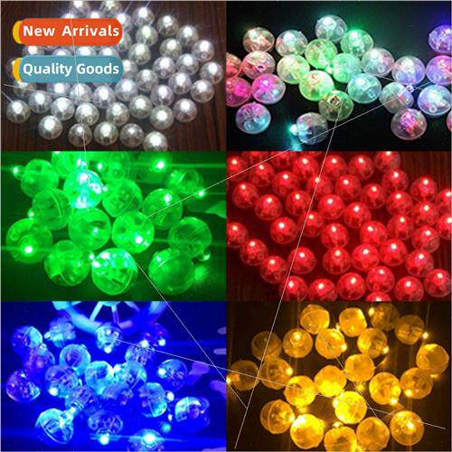 50Pcs/lot Round Ball Led Balloon ght Mini Flash Lamps