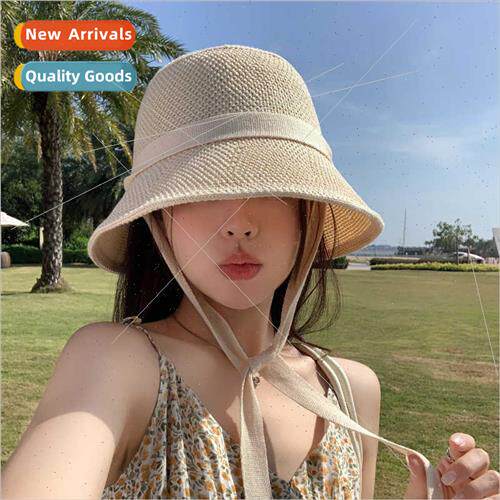 Korean  summer hat female versatile mesh fisherman hat outdo