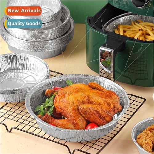 Air fryer special tinfoil tray box barbecue box baking tin f