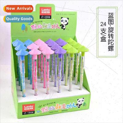 Blueprint stamp sharpening pencil gyroscope pencil bullet pe