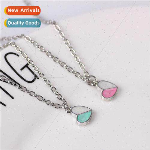 Korean fashion good friends girlfriends student necklace sim