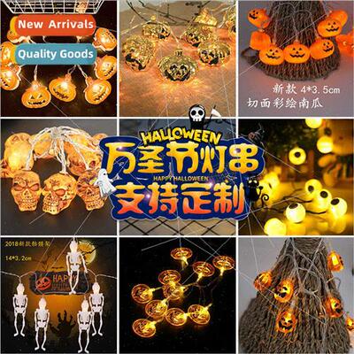 2023 Halloween ghts String Spider Skeleton ghts Wch Spooky H