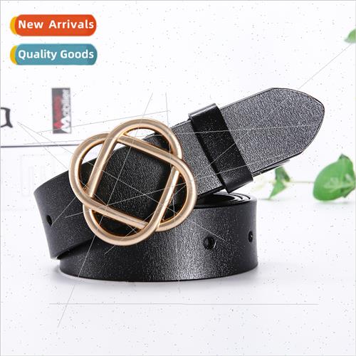 new leather women belts Korea versatile fashion trouser belt