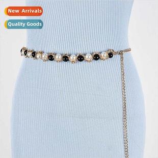 chain Fashion Hundred 4358 Chain Waist Pearls Women
