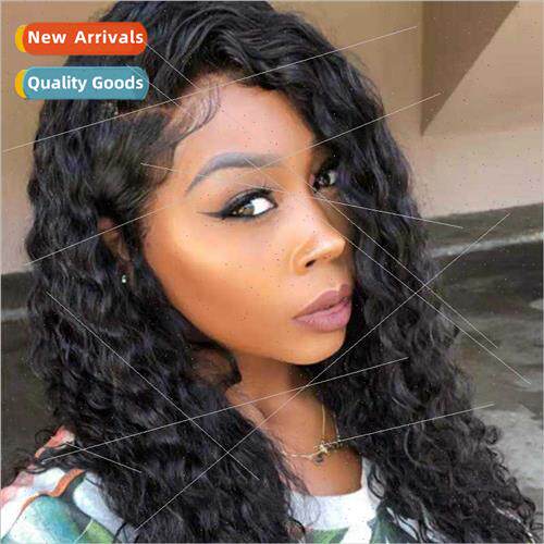 Wigs Women African Fashion Black Small Curly Hair Long Curly