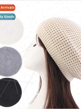 Winter woolen beret Warm knted beret hat Painter hat Ladies