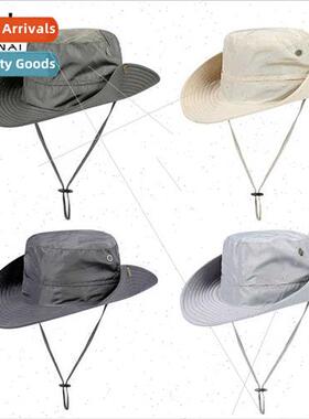 New summer fisherman hat male mountaineering quick dry sunsc