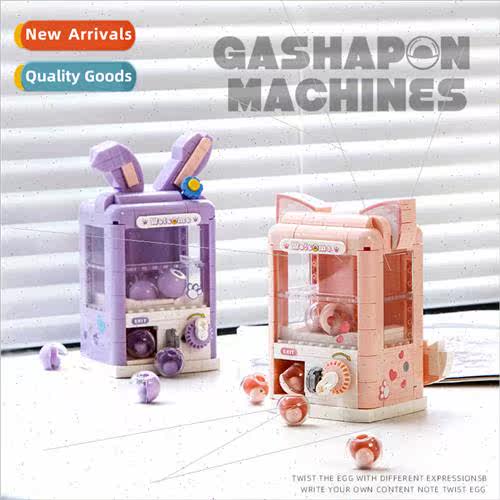D011 small particles building blocks puzzle rabb twisted egg