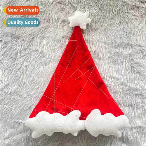 Adult new creative cloud Christmas hat Christmas praise high