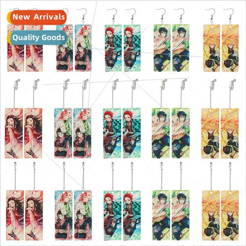 Japanese manga  accessories ghosts destroy edge earrings dro