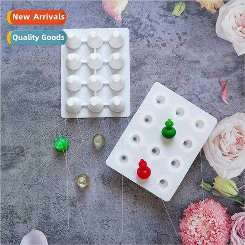 licone 12 wh Tomatoes on sticks 615 chocolate silicone mold