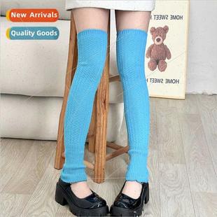 long wool solid Korean dots sets socks warm winter Autumn