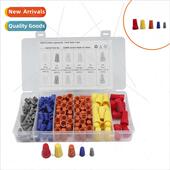 boxed terminal pacifier cap 160pcs closed crimp wiring