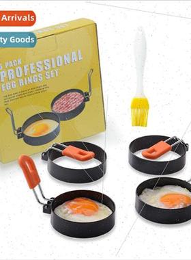 Round Omelette Maker Egg Ring Egg Ring Egg Ring licone Handl