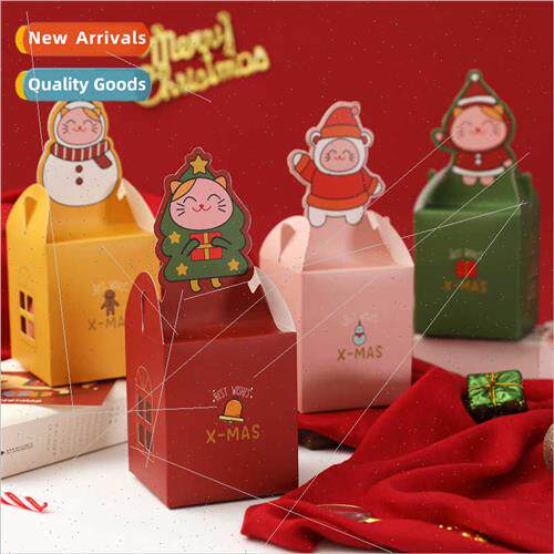 Christmas apple box creative cartoon peace fru packaging gif