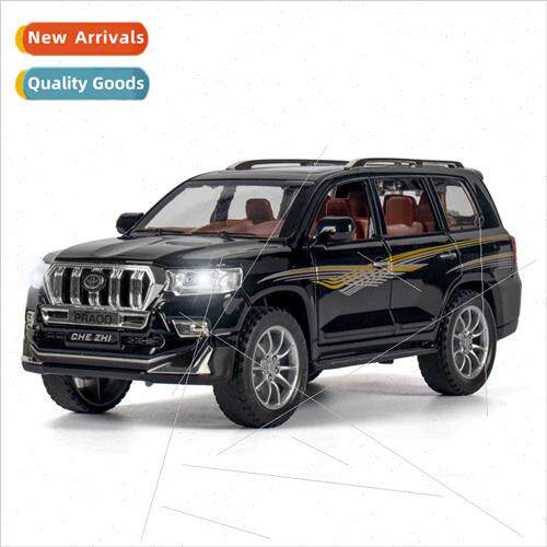 Foam box Prado simulation bully alloy car sound light off-ro
