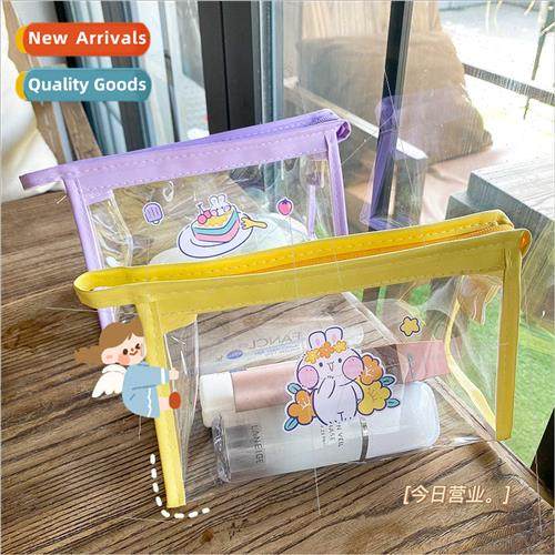 mple -printed wind triangle cosmetic bag large capacy organi