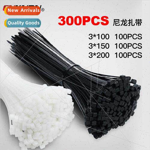 Nylon Plastic Ties Black Whe Color Tape Binding Rope Strong