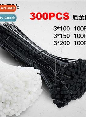 Nylon Plastic Ties Black Whe Color Tape Binding Rope Strong