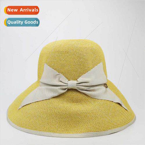 Japan straw hat ladies summer UV UV protection large brim su