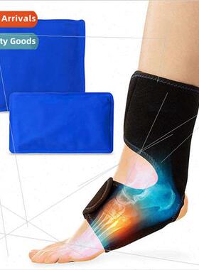 Reusable Ankle Ice Pack Wrap 适用Injuries Hot Cold Gel Ankle